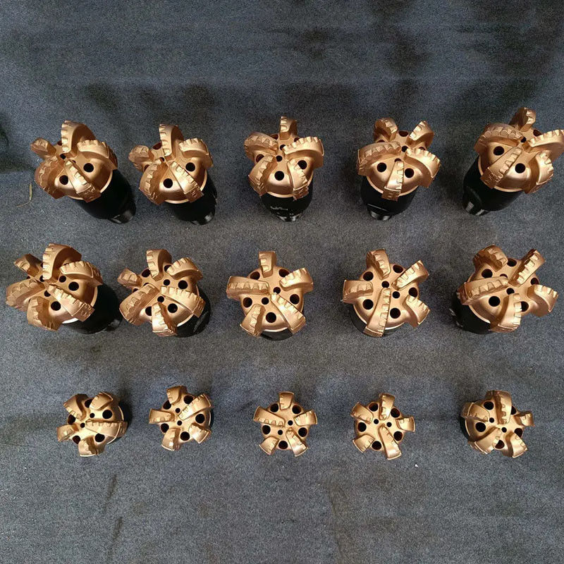 9 5/8 (244.5mm) Matrix Polycrystalline Diamond Drill Bits 6 5/8 API PDC Core Bit Soft To Hard