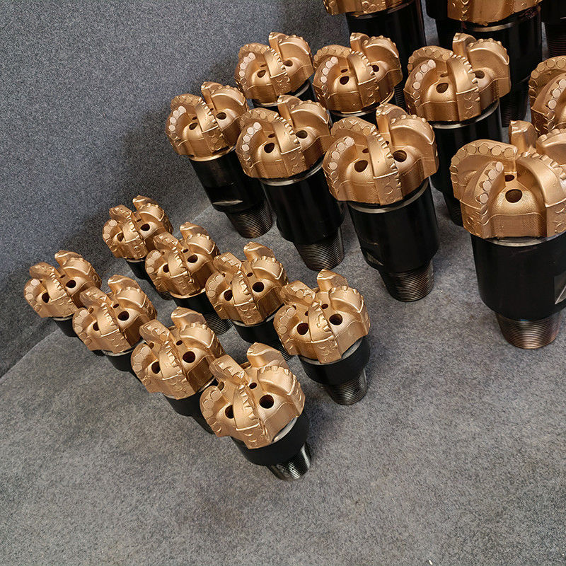 4 3/4 (120.6mm) Steel Body Water Well PDC Bits Gauge Structure With API Connection