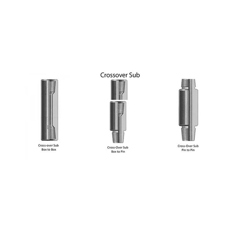 High Performance Crossover Sub Drilling API Standard for Down The Hole Drilling Pipe