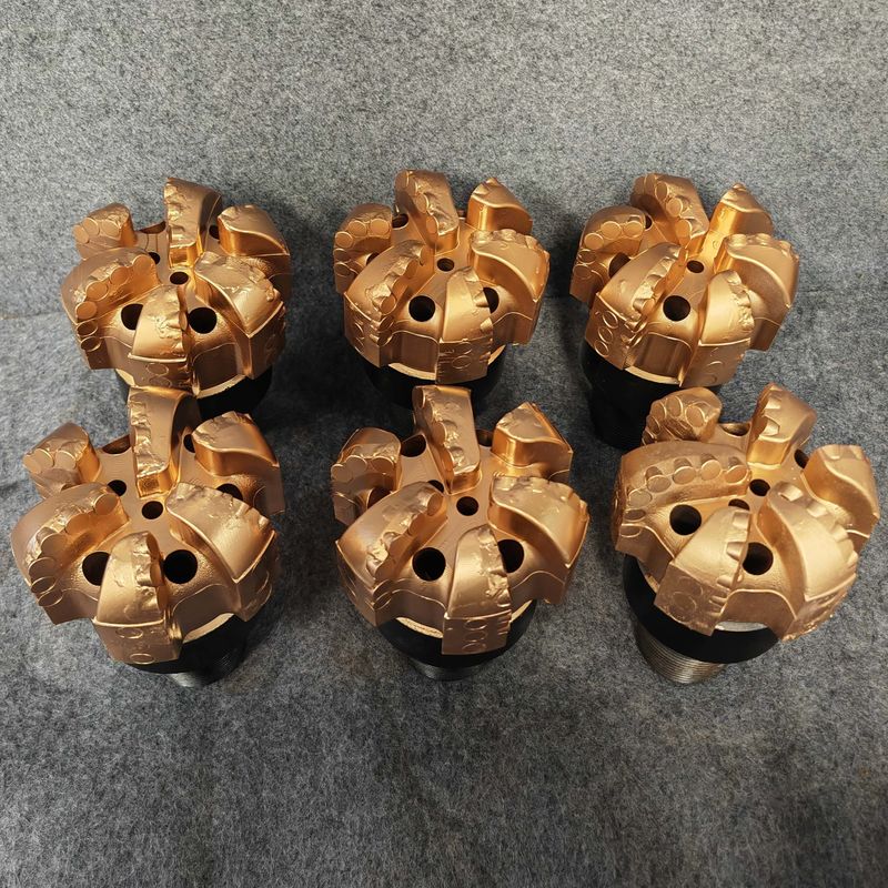 3 1/2 Regular Thread Type PDC Drill Bits With 6 Blades 5 7/8 Inch