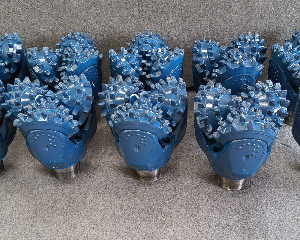 Triple Cone Milltooth Drill Bits with Rubber Seals for Medium Hard Formations