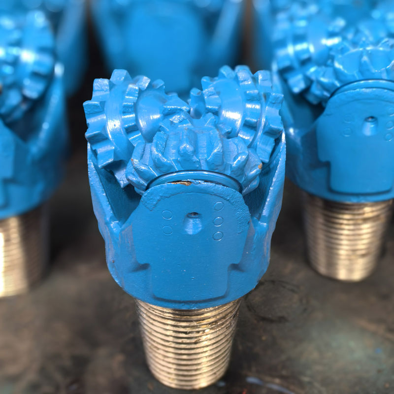 Medium Hard Formations Three Cone Mill Tooth Drill Bit For Well Drilling
