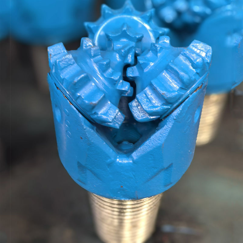 Medium Hard Formations Three Cone Mill Tooth Drill Bit For Well Drilling