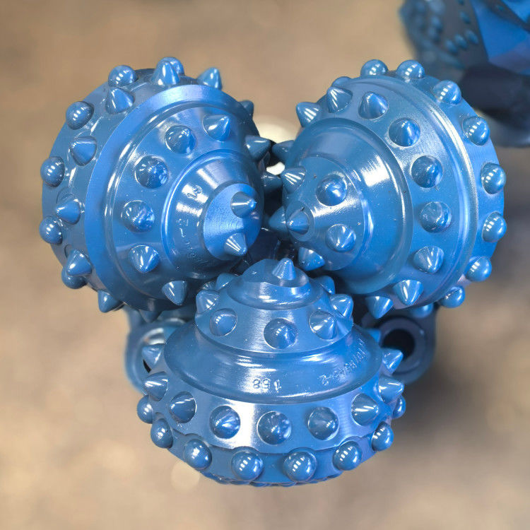 IADC537 Geothermal Borehole Well Drilling TCI Tricone Rock Bits Tricone Mining Button Bit