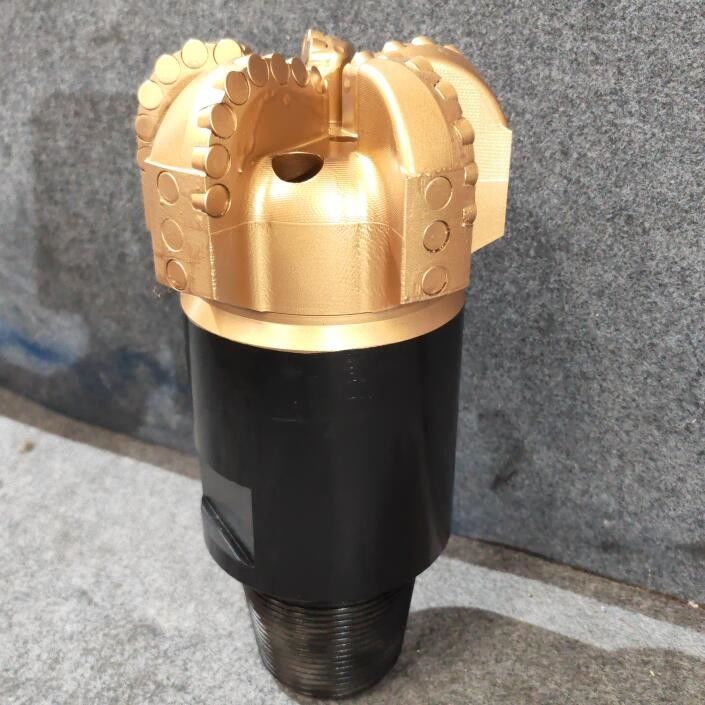 Customized 5 Wings Pile Foundation Geological Drilling Steel Body PDC Diamond Bit For Drilling