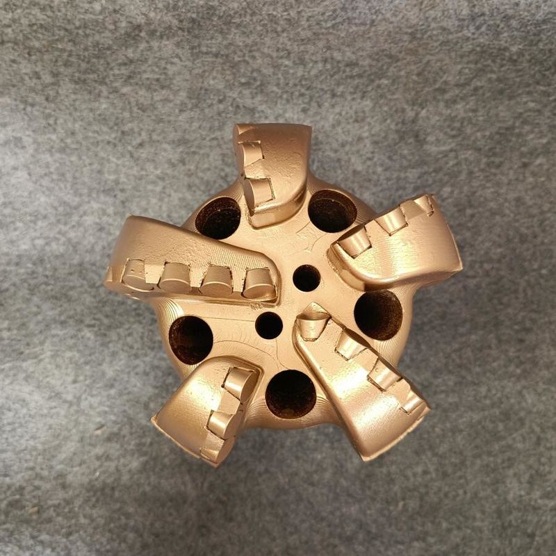 Diamond 98mm 3 Blade Pdc Arc Angle Drill Bit For Water Well Coal Mine Drilling