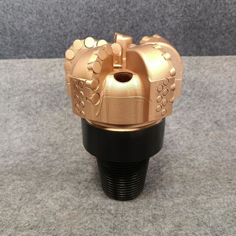 Diamond 98mm 3 Blade Pdc Arc Angle Drill Bit For Water Well Coal Mine Drilling