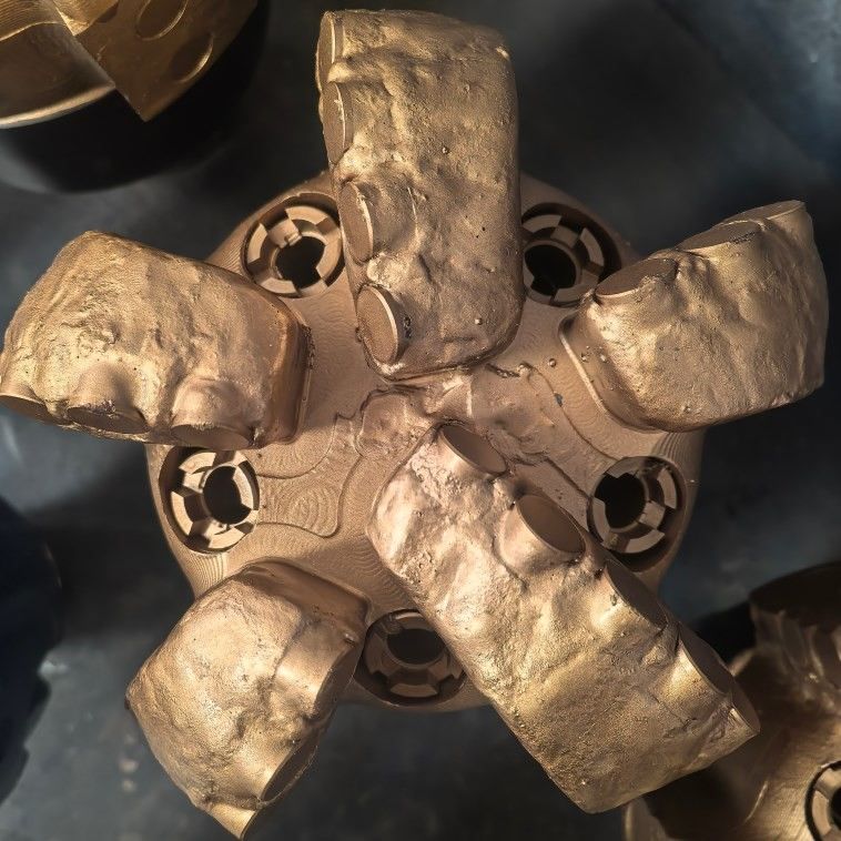 98mm PDC Carbon Steel Rock Drill Bits For Coal Mining Underground Mine And Water Well Drilling