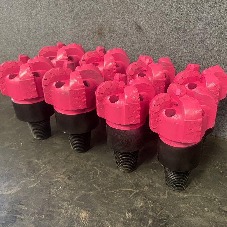 98mm PDC Carbon Steel Rock Drill Bits For Coal Mining Underground Mine And Water Well Drilling