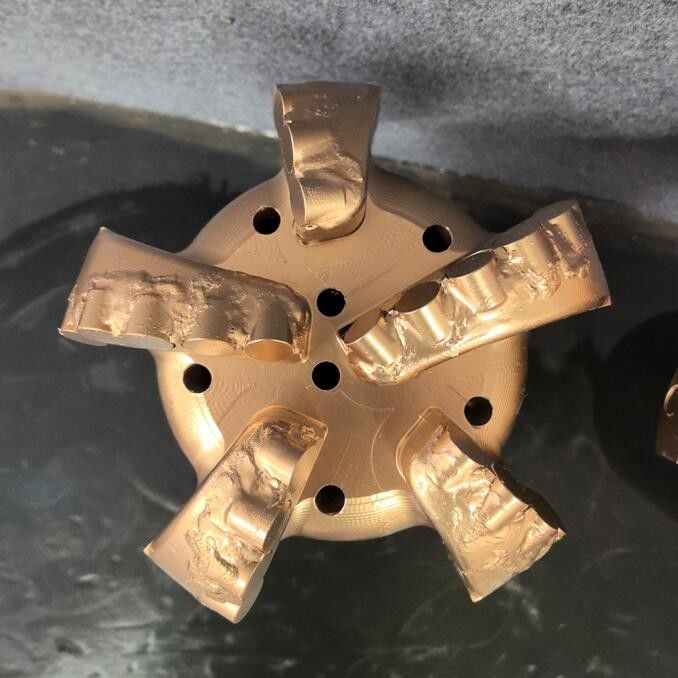 Rock Drill PDC Diamond Bit Alloy Carbon Steel For Coal Mining Water Well Drilling Rigs