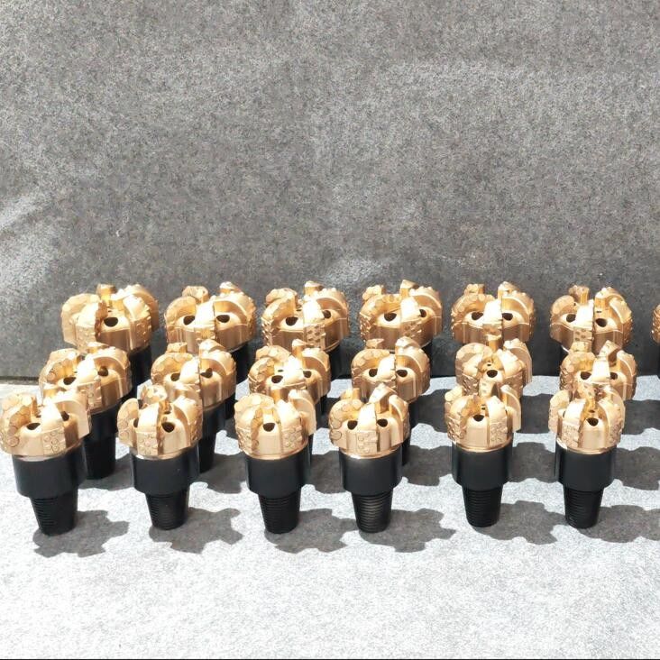 Rock Drill PDC Diamond Bit Alloy Carbon Steel For Coal Mining Water Well Drilling Rigs