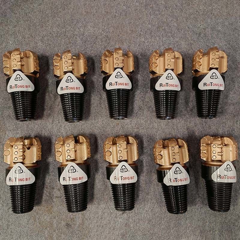 89mm 5 PDC Drill Bits Design Customize for Soft To Medium Soft Formations in Mining Applications