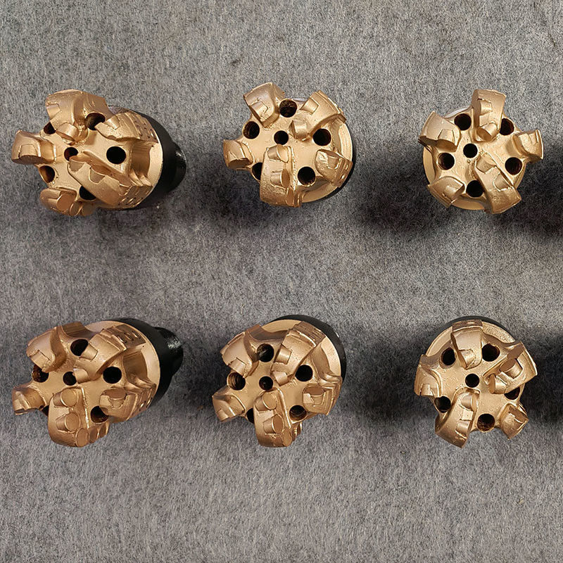 89mm 5 PDC Drill Bits Design Customize for Soft To Medium Soft Formations in Mining Applications