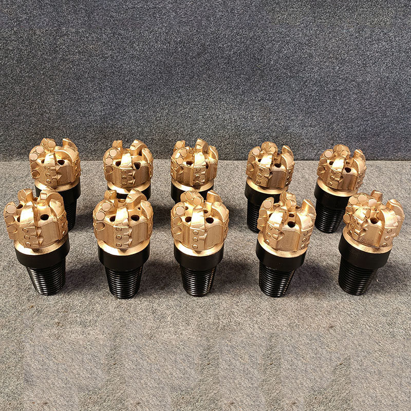 89mm 5 PDC Drill Bits Design Customize for Soft To Medium Soft Formations in Mining Applications